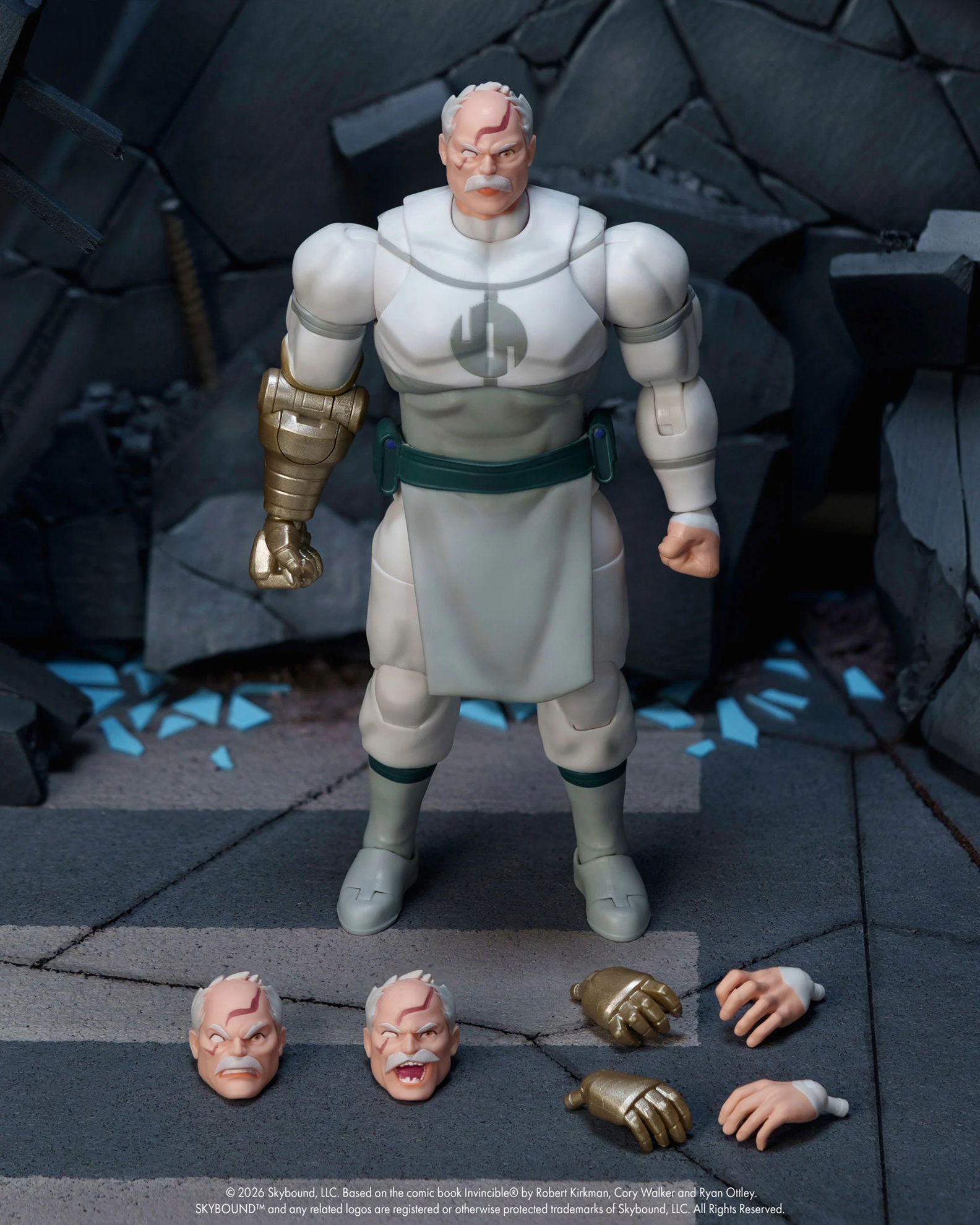 JADA TOYS CONQUEST - INVINCIBLE 1/12 Scale Action Figure 