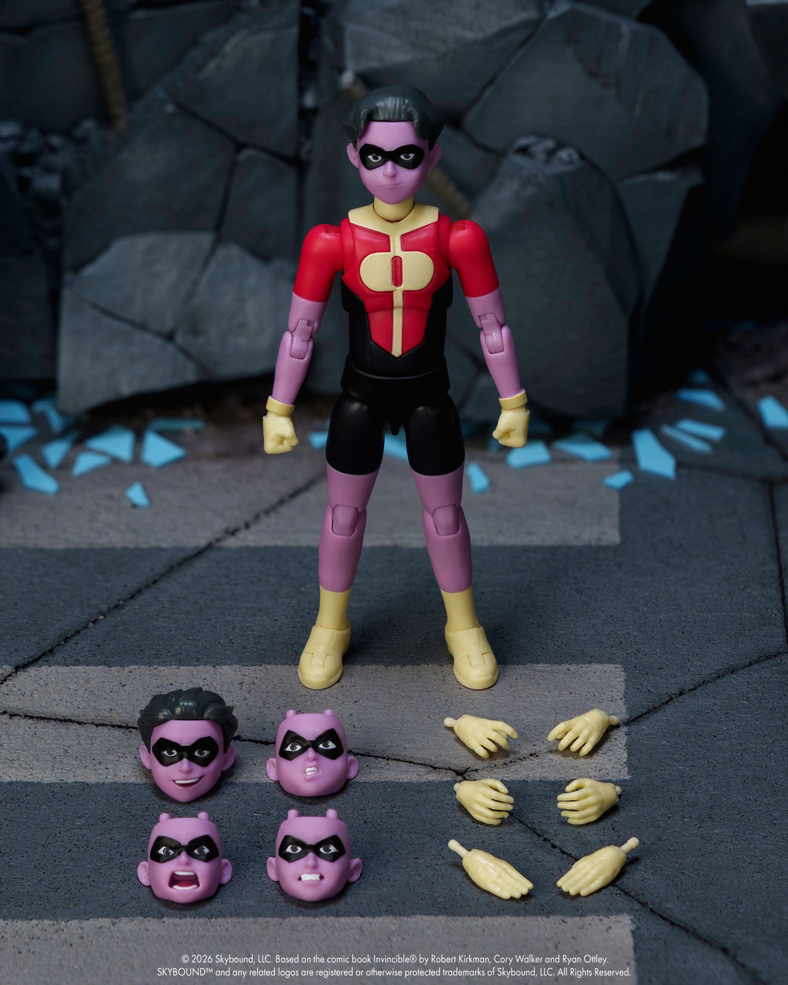 JADA TOYS KID OMNI-MAN - INVINCIBLE 1/12 Scale Action Figure 